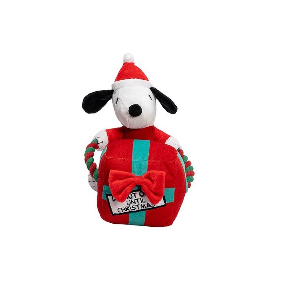 Peanuts Snoopy Gift Rope Christmas Dog Toy